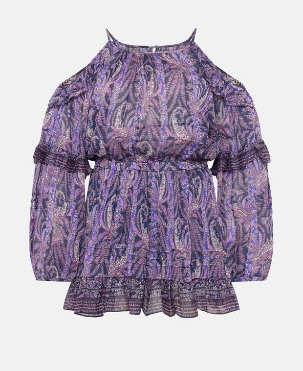 Isabel Marant Silk-blend dress Gabina