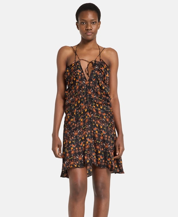 Isabel Marant Silk-blend dress