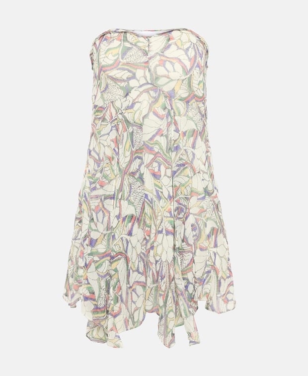 Isabel Marant Silk dress Light Yellow