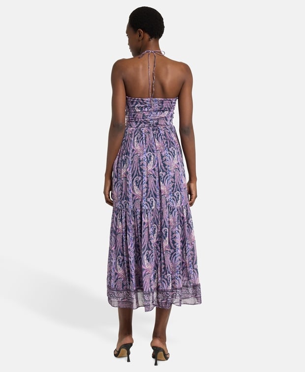 Isabel Marant Silk-blend dress Birona