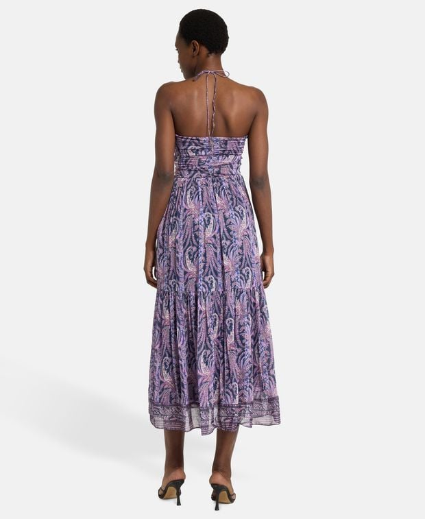Isabel Marant Silk-blend dress Birona