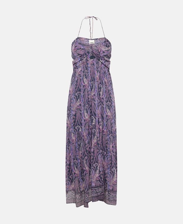 Isabel Marant Silk-blend dress Birona