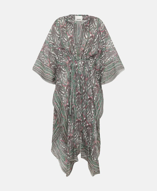 Isabel Marant Silk-blend dress