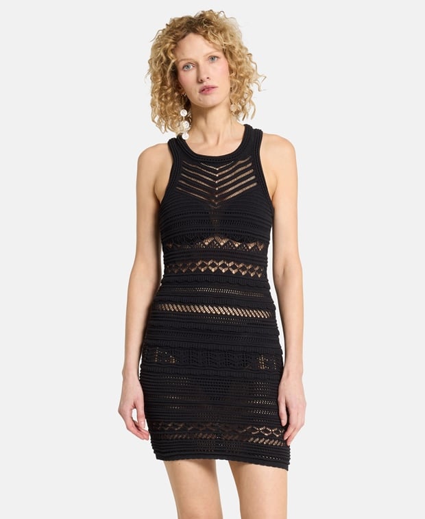 Isabel Marant Crochet knit dress Ava