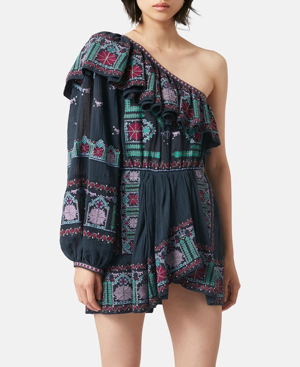 Isabel Marant One-shoulder dress Colbie