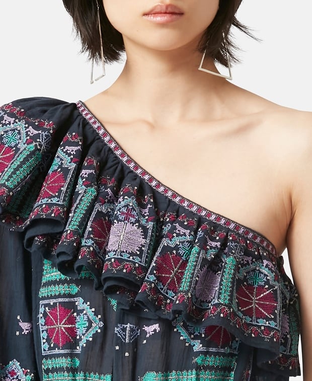 Isabel Marant One-shoulder dress Colbie