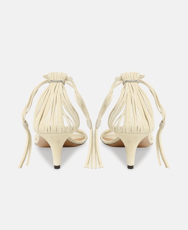 Isabel Marant Aatos Heeled sandals Ecru