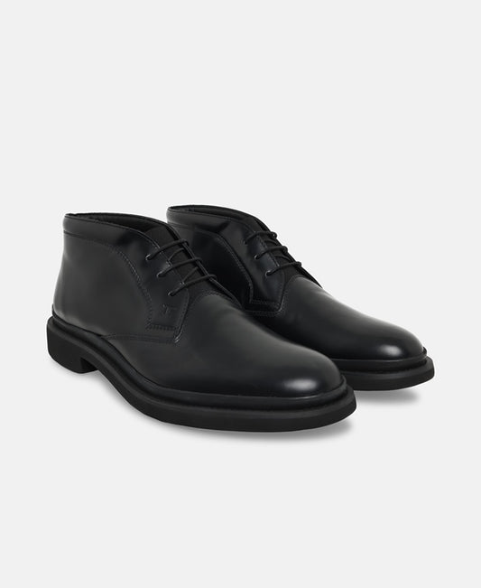 Tod's Polacco Lace-up shoes Caviar Black