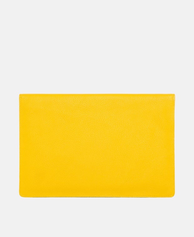 Dolce & Gabbana Leather tablet bag Yellow