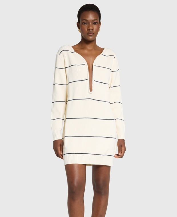 Victoria Beckham Silk-blend dress