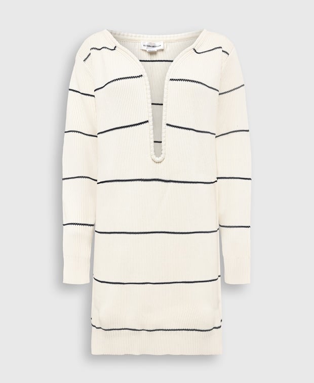 Victoria Beckham Silk-blend dress