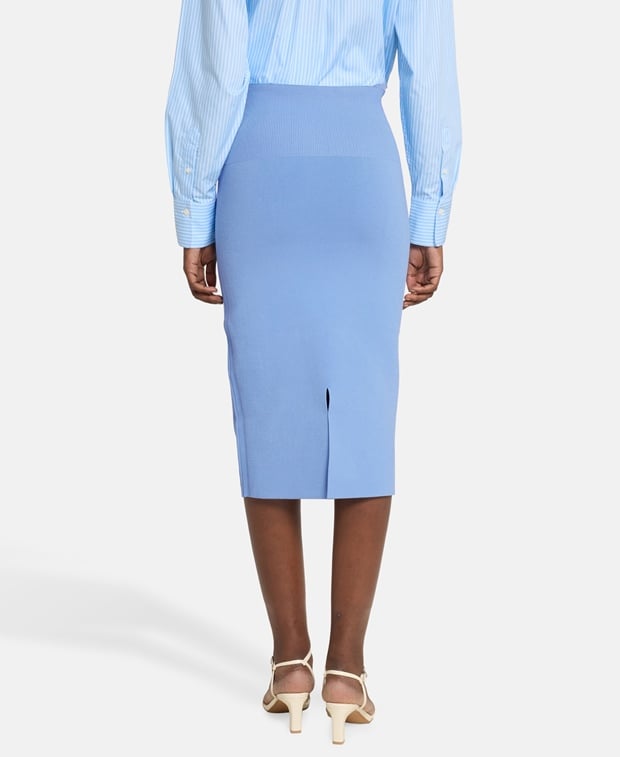 Victoria Beckham Knitted skirt Light Blue