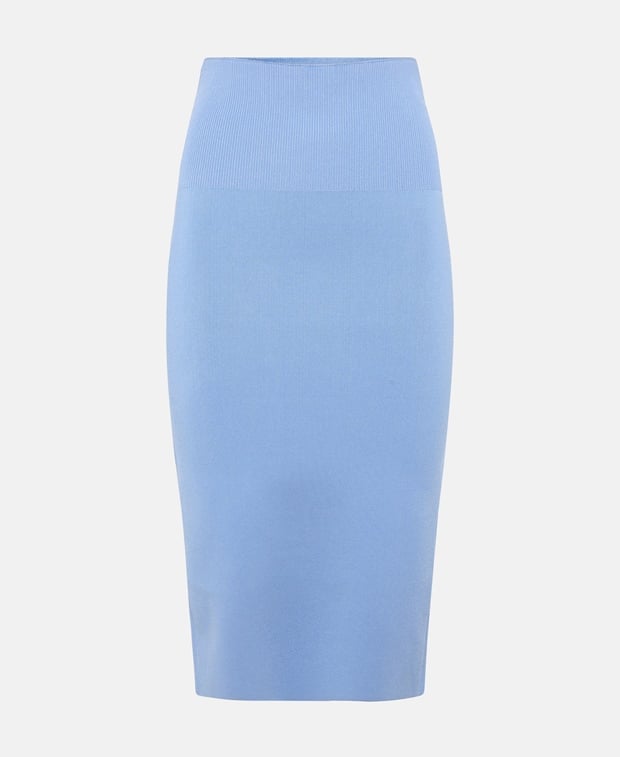 Victoria Beckham Knitted skirt Light Blue