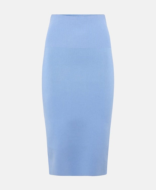 Victoria Beckham Knitted skirt Light Blue