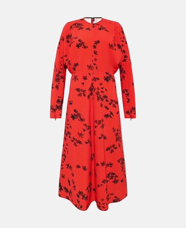 Victoria Beckham Casual dress Brick Red