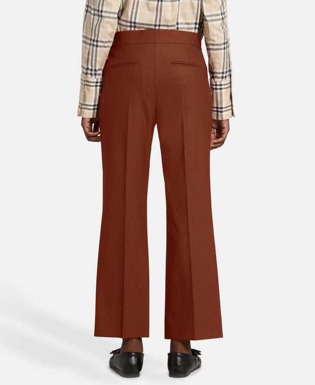 Victoria Beckham Flared trousers 70S CROPPED FLARE