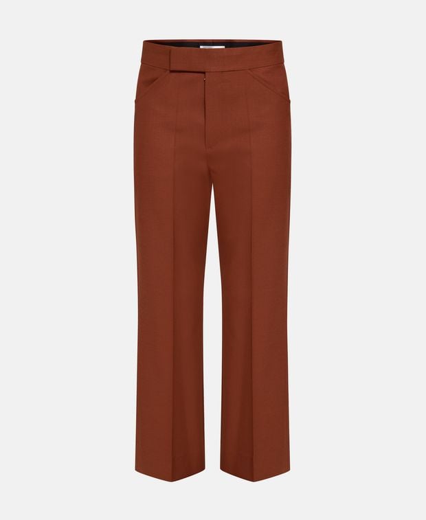 Victoria Beckham Flared trousers 70S CROPPED FLARE