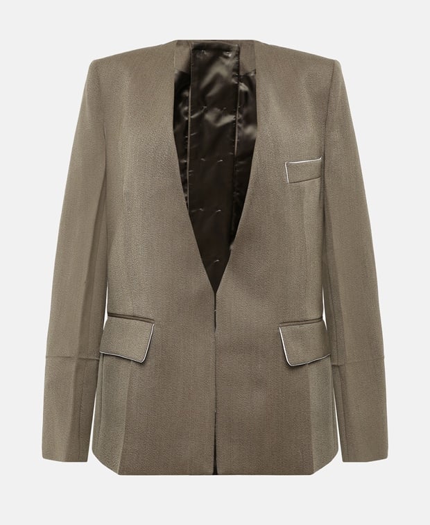 Victoria Beckham Wool blazer Dun