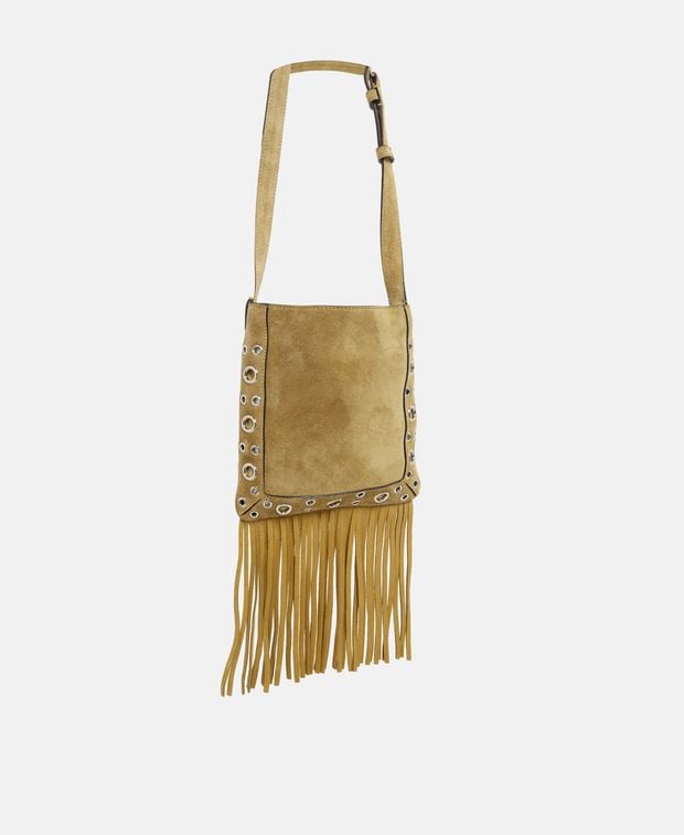 Valentino Garavani Havana Leather cross body bag Beige