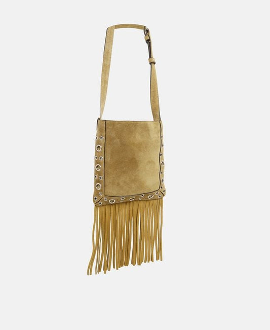 Valentino Garavani Havana Leather cross body bag Beige