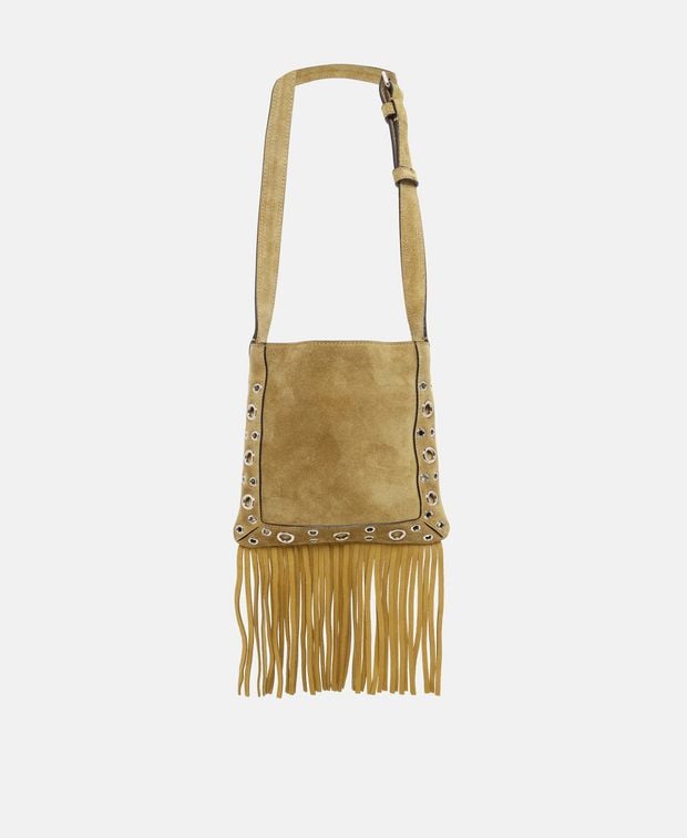 Valentino Garavani Havana Leather cross body bag Beige