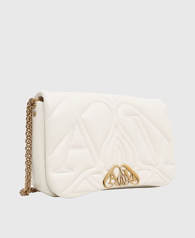 Alexander McQueen Leather shoulder bag The Seal