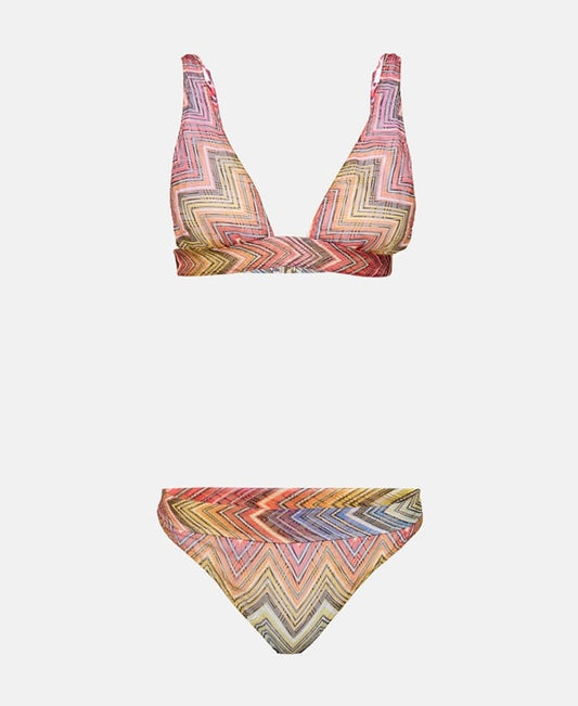 Missoni Triangle bikini Orange