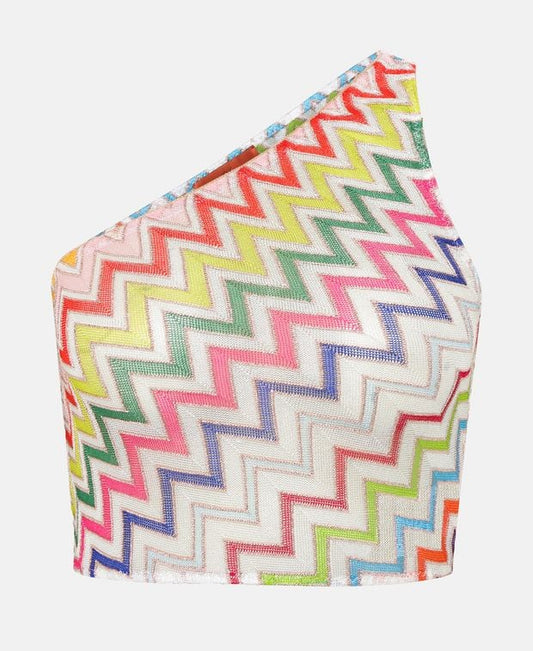 Missoni One shoulder top