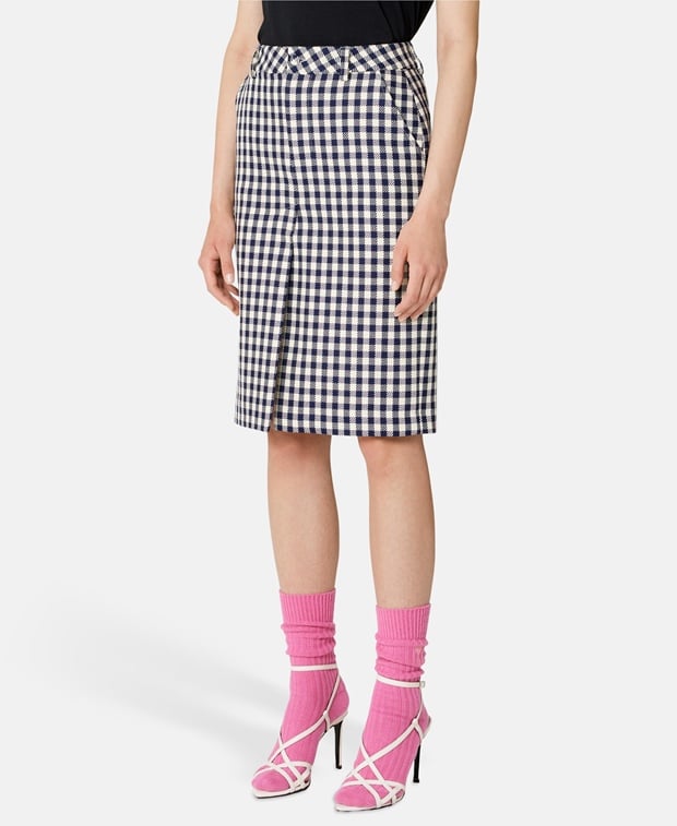 Ami Paris Pencil skirt Blue