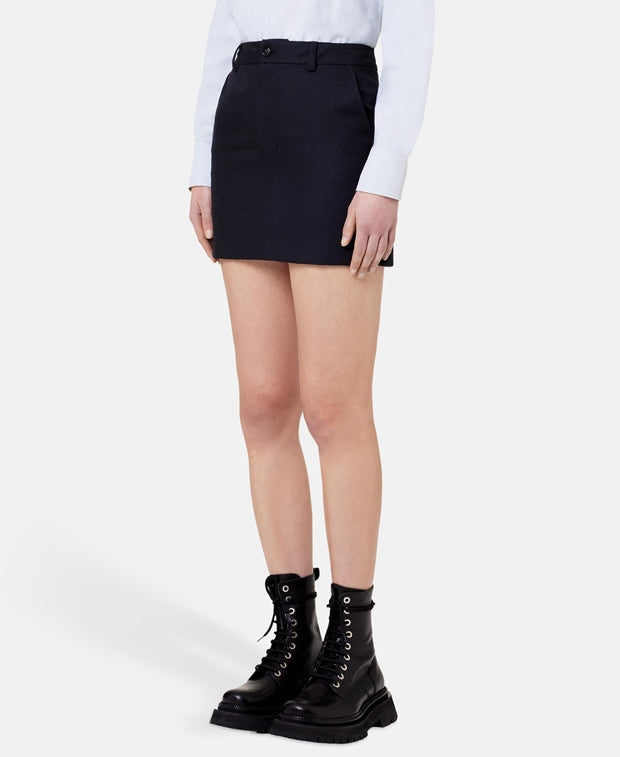 Ami Paris Wool skirt