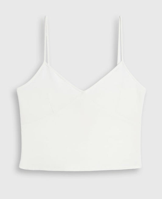 Ami Paris Spaghetti-strap top