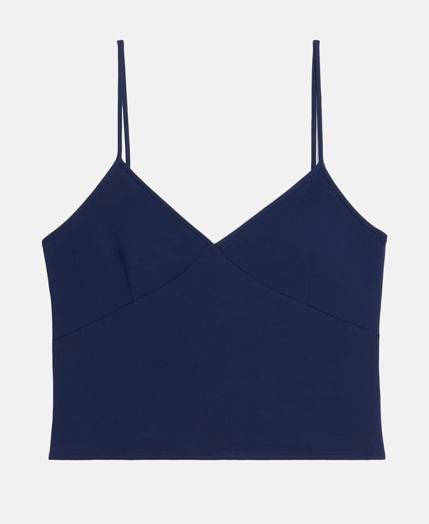 Ami Paris Spaghetti-strap top Blue