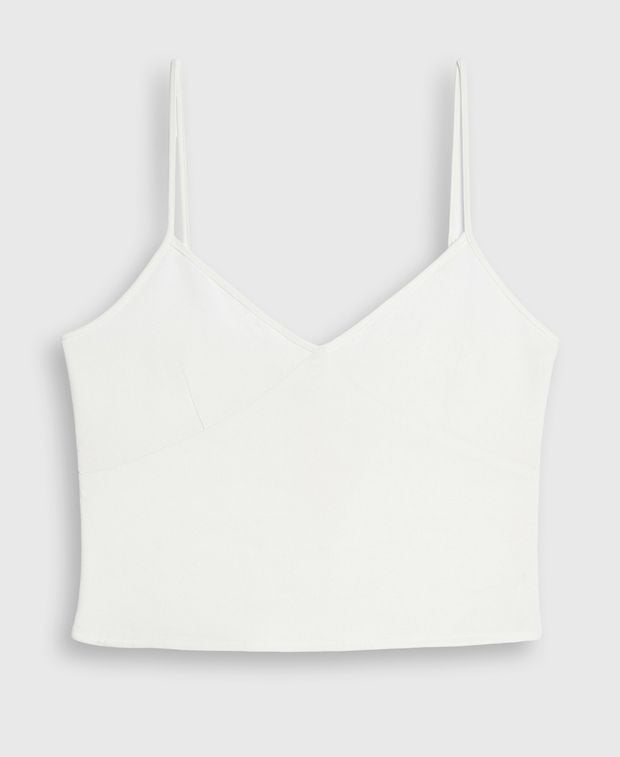 Ami Paris Spaghetti-strap top
