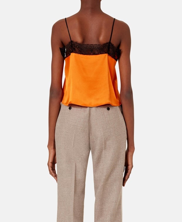 Ami Paris Silk top Orange
