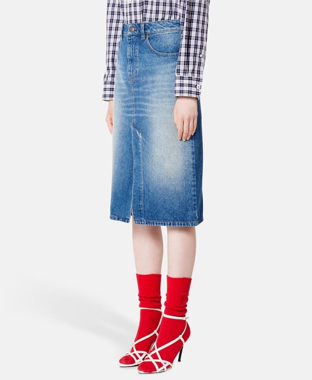 Ami Paris Denim skirt