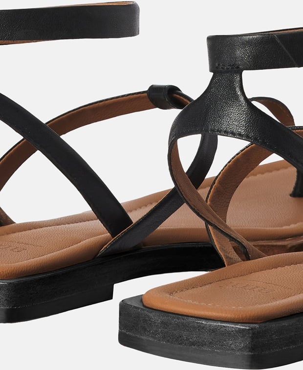 Ami Paris Sandals Black