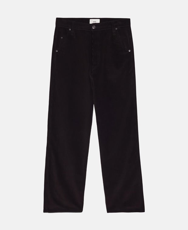 Ami Paris Corduroy trousers Black