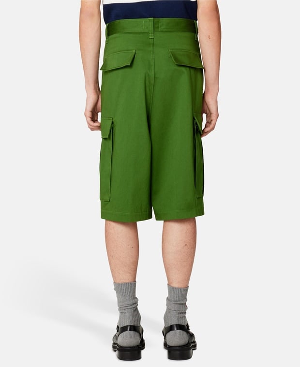 Ami Paris Cargo shorts Green