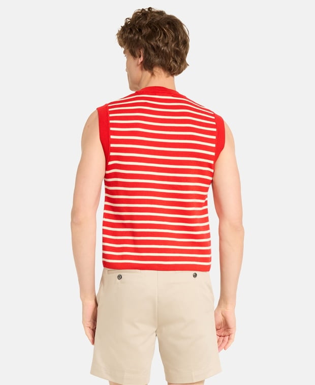 Ami Paris Sleeveless pullover Red