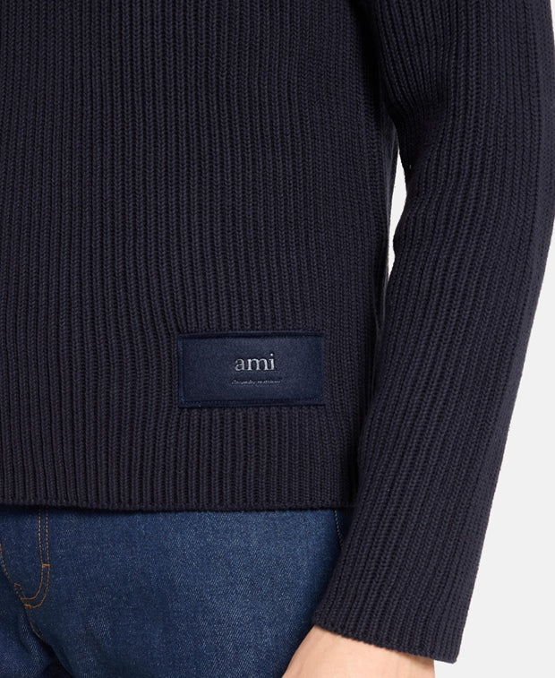 Ami Paris Wool-blend pullover
