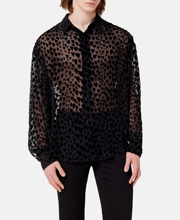 Ami Paris Long-sleeved shirt - regular fit