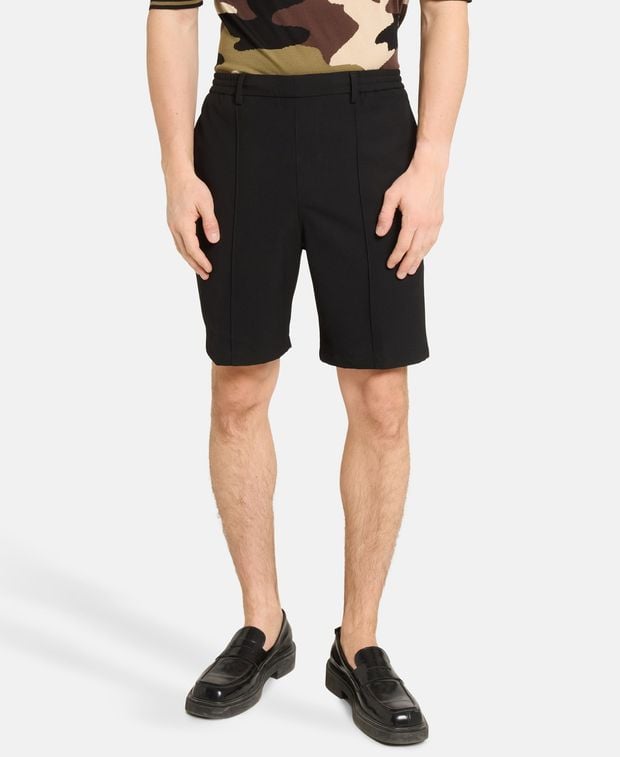 Ami Paris Wool-blend shorts