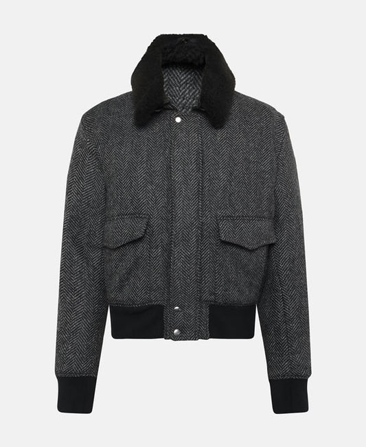 Ami Paris Blouson Grey