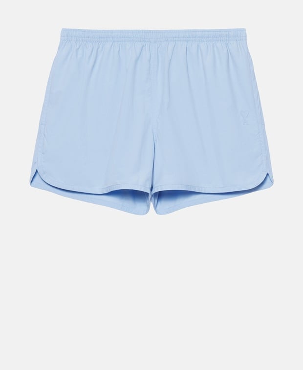 Ami Paris Swimming shorts Light Blue