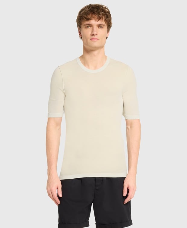 Ami Paris T-shirt Craie