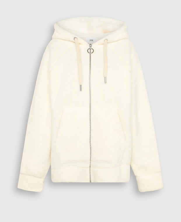 Ami Paris Hooded sweat jacket