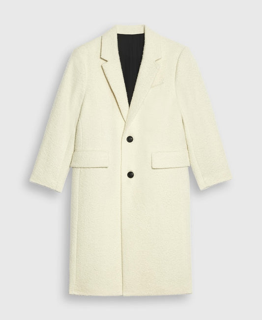 Ami Paris Casual coat Off-white