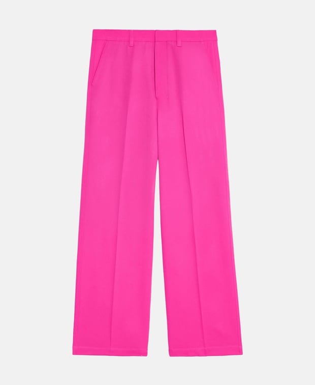 Ami Paris Wool trousers Fuchsia