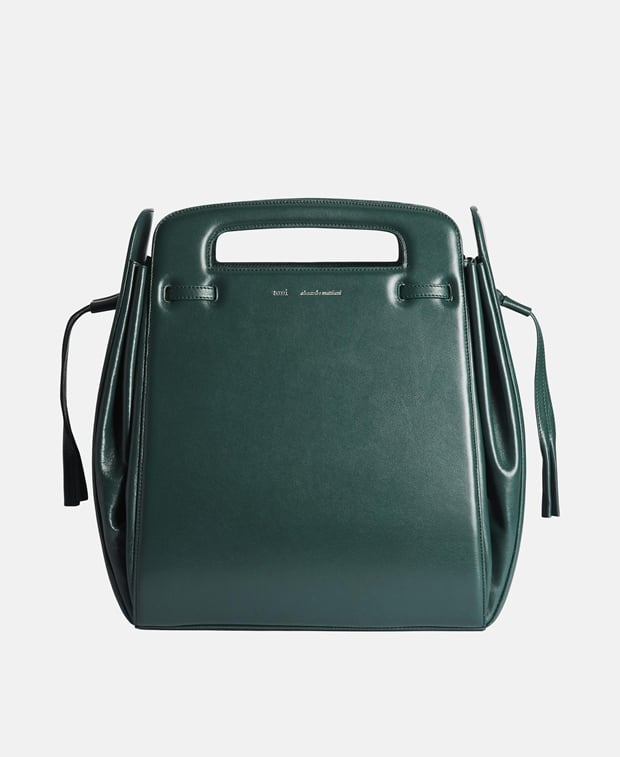 Ami Paris Leather cross body bag