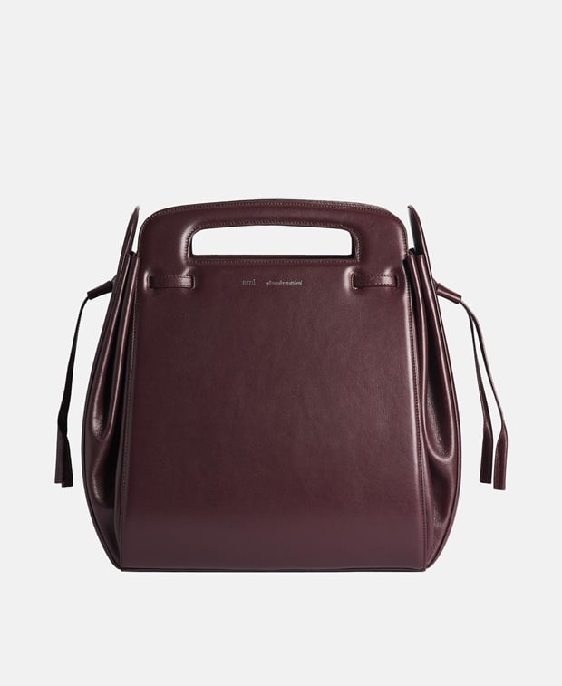 Ami Paris Leather cross body bag